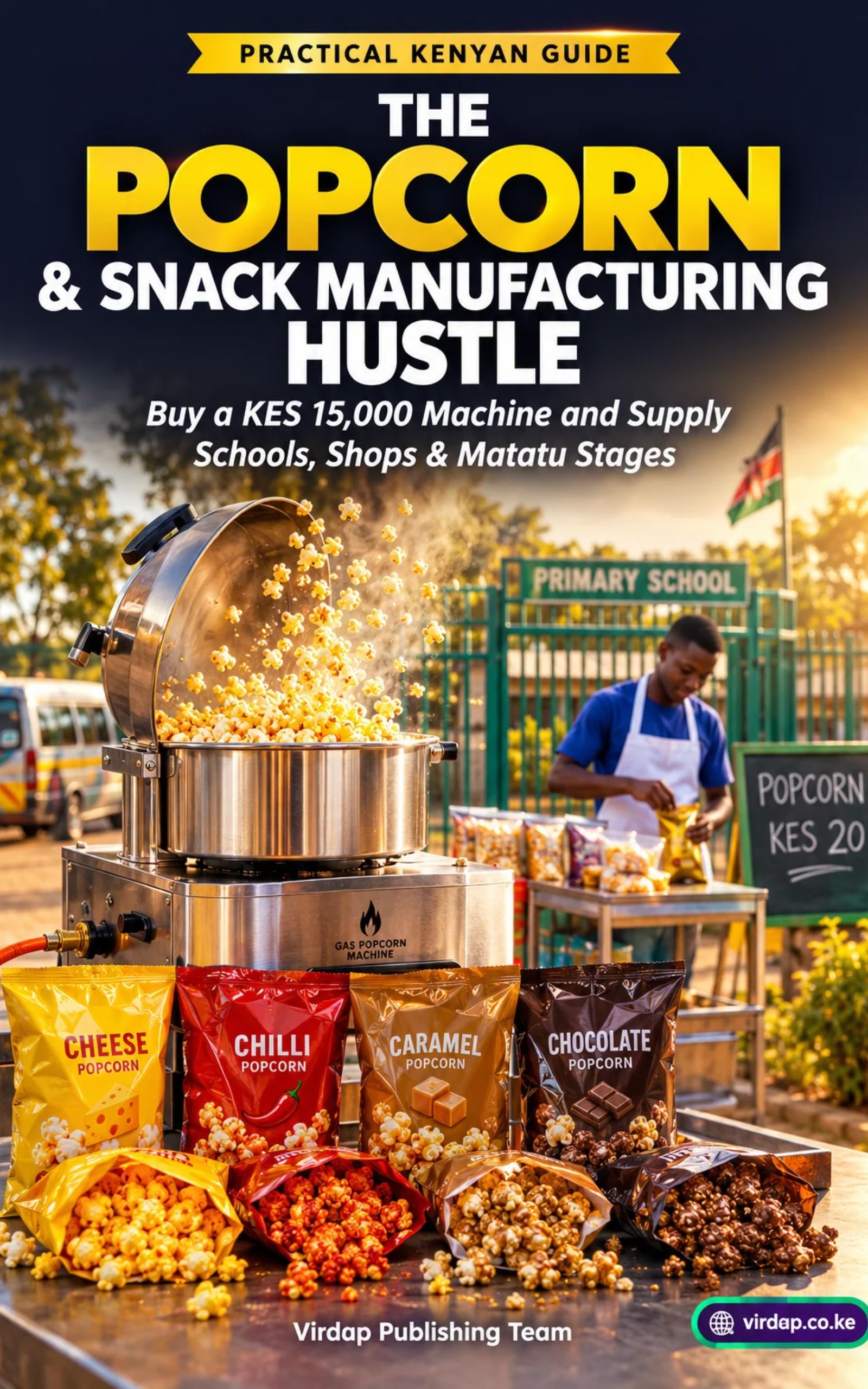 Popcorn Business in Kenya: Start a Flavoured Popcorn Manufacturing Hustle with KES 15,000 and Supply Schools, Shops & Matatu Stages