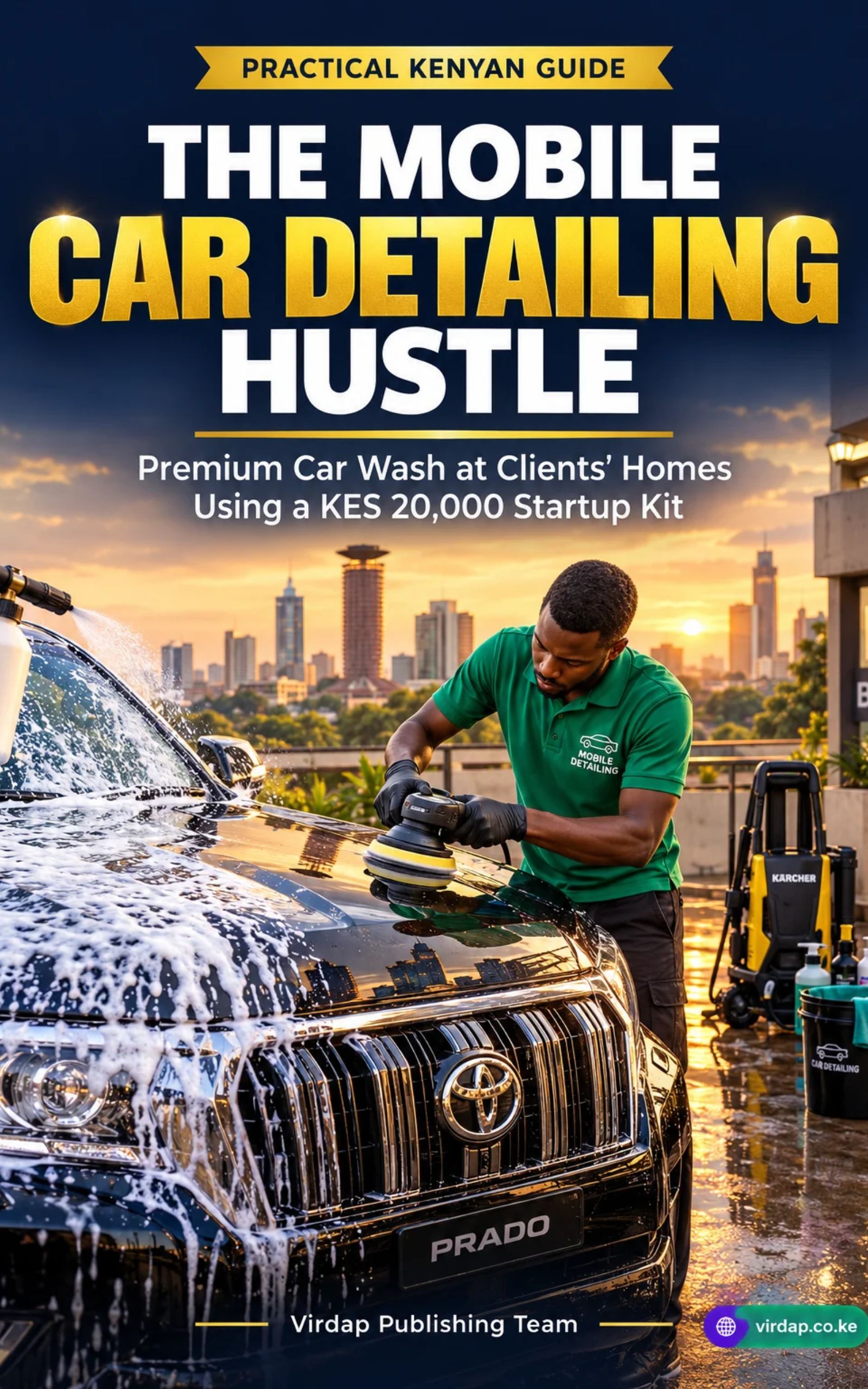 Mobile Car Detailing Hustle in Kenya: Start a Premium Car Wash & Polishing Business With a KES 20,000 Startup Kit